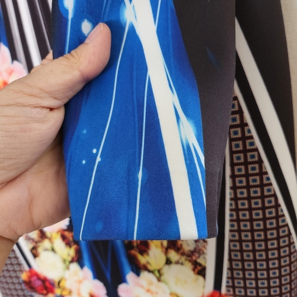 Clover Canyon Winter Solstice Long Sleeve Sheath Dress Size Medium - Picture 10 of 14